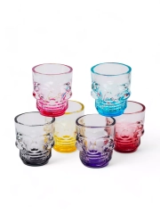 Набор стопок SKULL COLORS 6шт 50мл