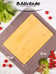 Коричневый набор досок разделочных BAMBOO 2шт (20х30см + 25х35см)