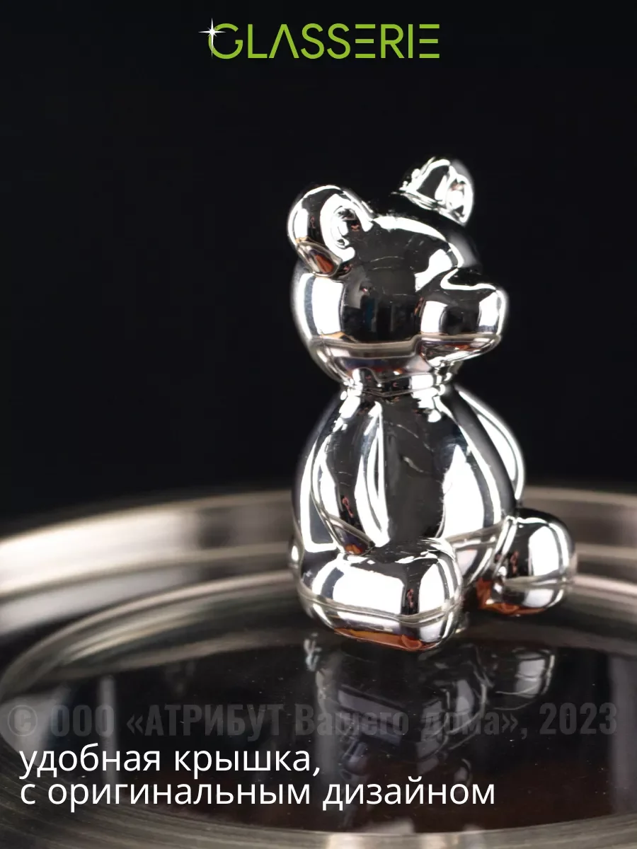 Прозрачный коктейльное ведерко с краником TEDDY 1.9л