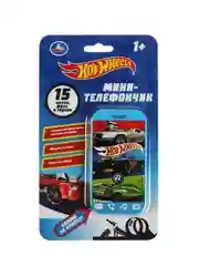Мини-телефончик Умка Hot Wheels, 15 песен, фраз и звуков