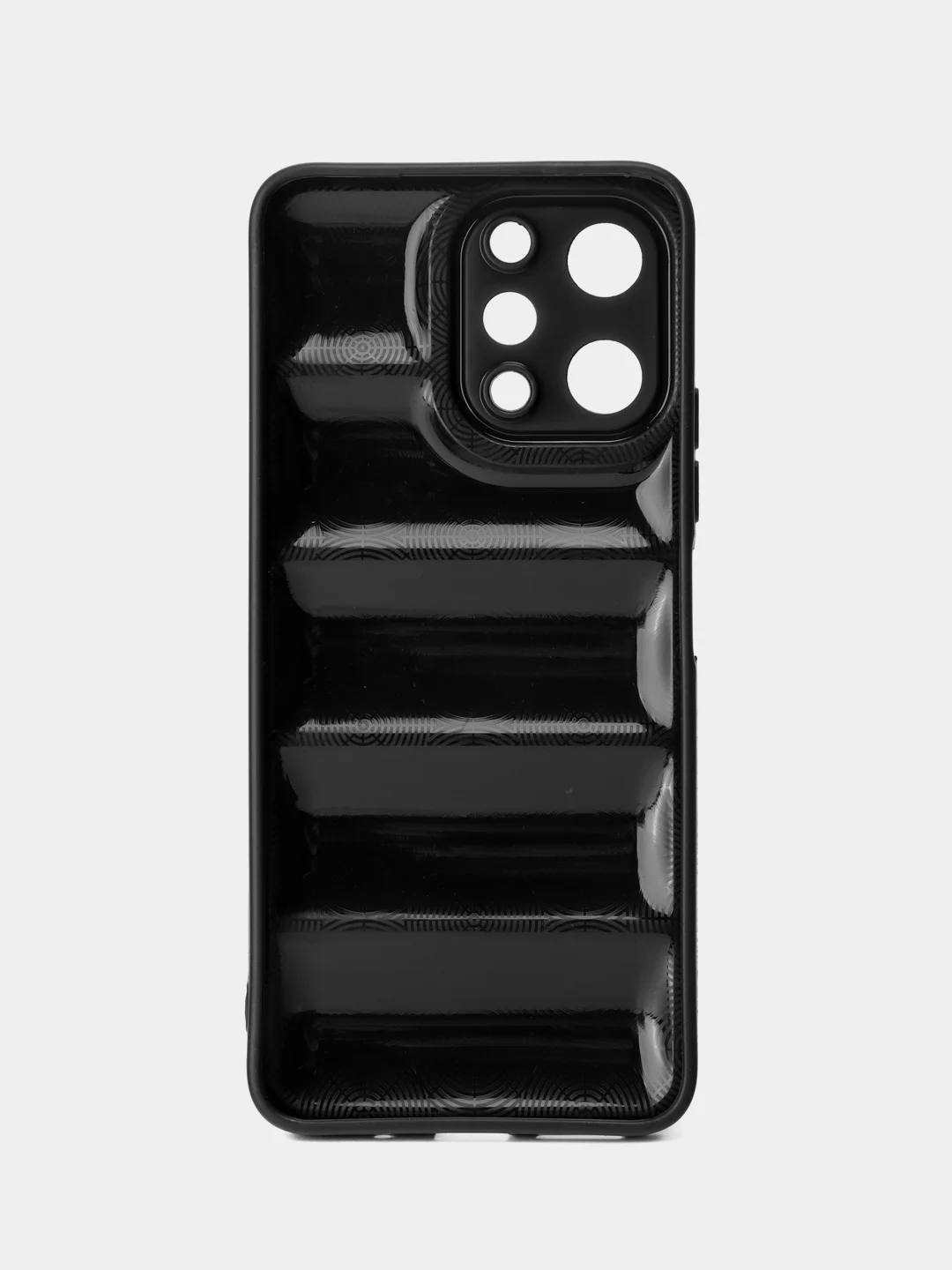 Черный чехол Xiaomi Redmi 12 4G (Сяоми Редми 12 4 Джи) противоударный выпуклый
