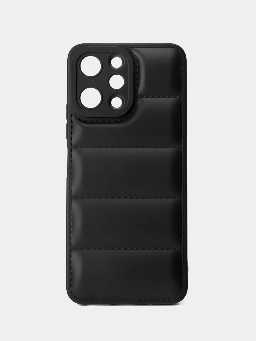 Черный чехол Xiaomi Redmi 12 4G (Сяоми Редми 12 4 Джи) противоударный выпуклый