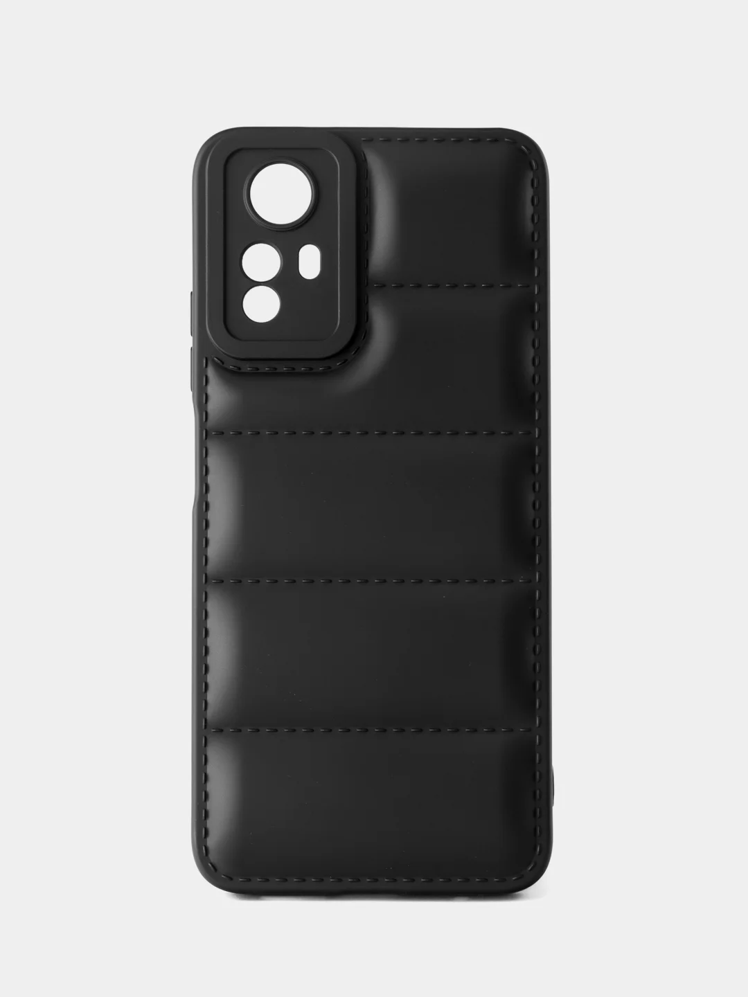Черный чехол Xiaomi Redmi Note 12s (Сяоми Редми Ноут 12с) противоударный выпуклый