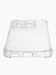 Прозрачный чехол для Xiaomi 14T (Сяоми 14Т), черный и прозрачный