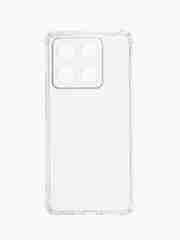 Чехол для Xiaomi 14T (Сяоми 14Т), черный и прозрачный