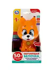 Музыкальная игрушка Умка "Обучающая белочка", 50+ песен, стихов и звуков