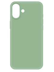 Чехол-накладка Krutoff Silicone Case для iPhone 16 Plus зеленый