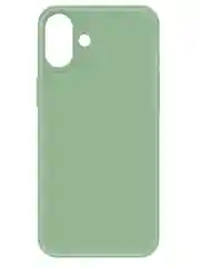 Чехол-накладка Krutoff Silicone Case для iPhone 16 Plus зеленый