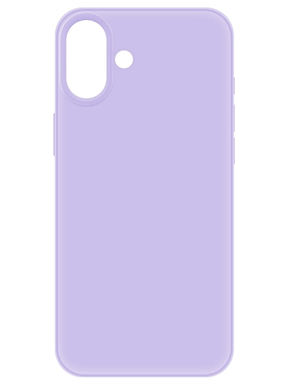 Чехол-накладка Krutoff Silicone Case для iPhone 16 Plus лаванда