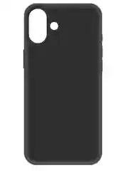 Чехол-накладка Krutoff Silicone Case для iPhone 16 Plus черный