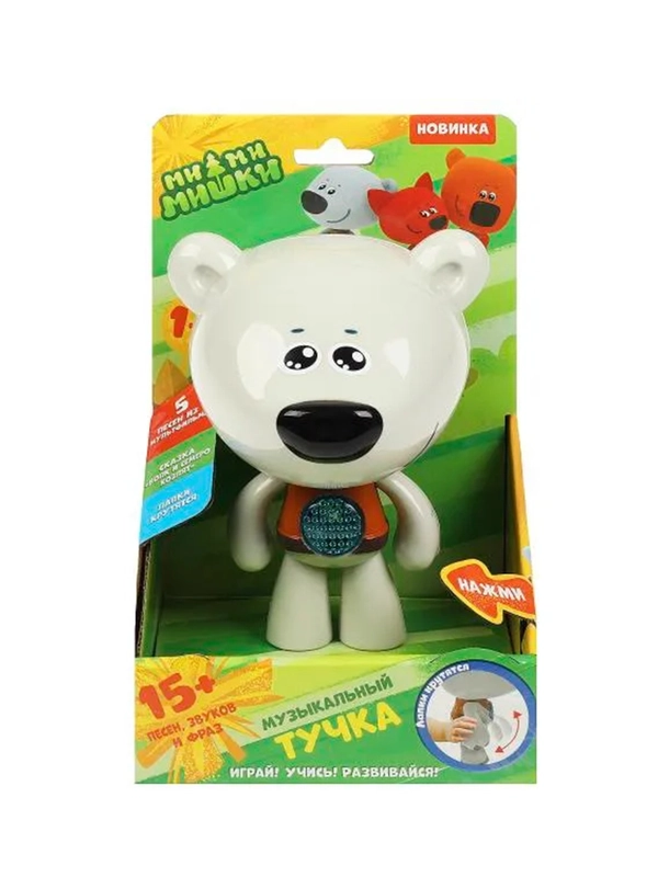 Музыкальная игрушка Умка "Ми-ми-мишки. Тучка", 15+ песен, звуков и фраз