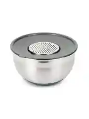 Серебряный миска GRATE IT 3-5л с крышкой 3 терки