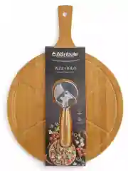 Бежевый набор 2пр PIZZAIOLO доска для пиццы 35см + нож для пиццы