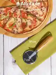 Бежевый набор 2пр PIZZAIOLO доска для пиццы 35см + нож для пиццы