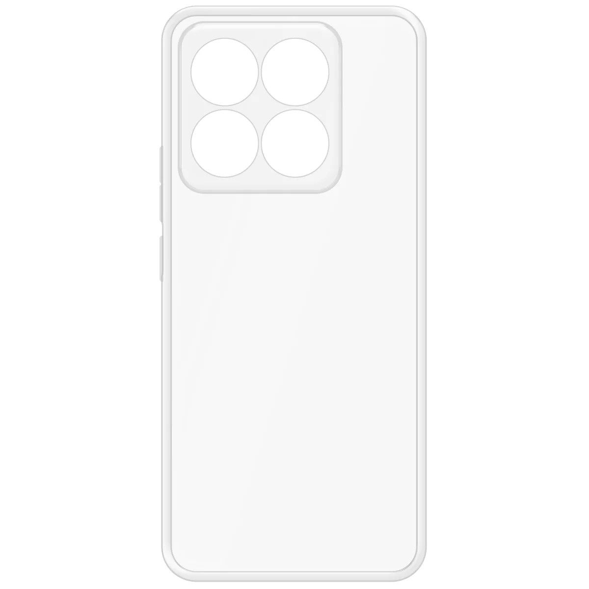 Чехол-накладка Krutoff Clear Case для Xiaomi 14T