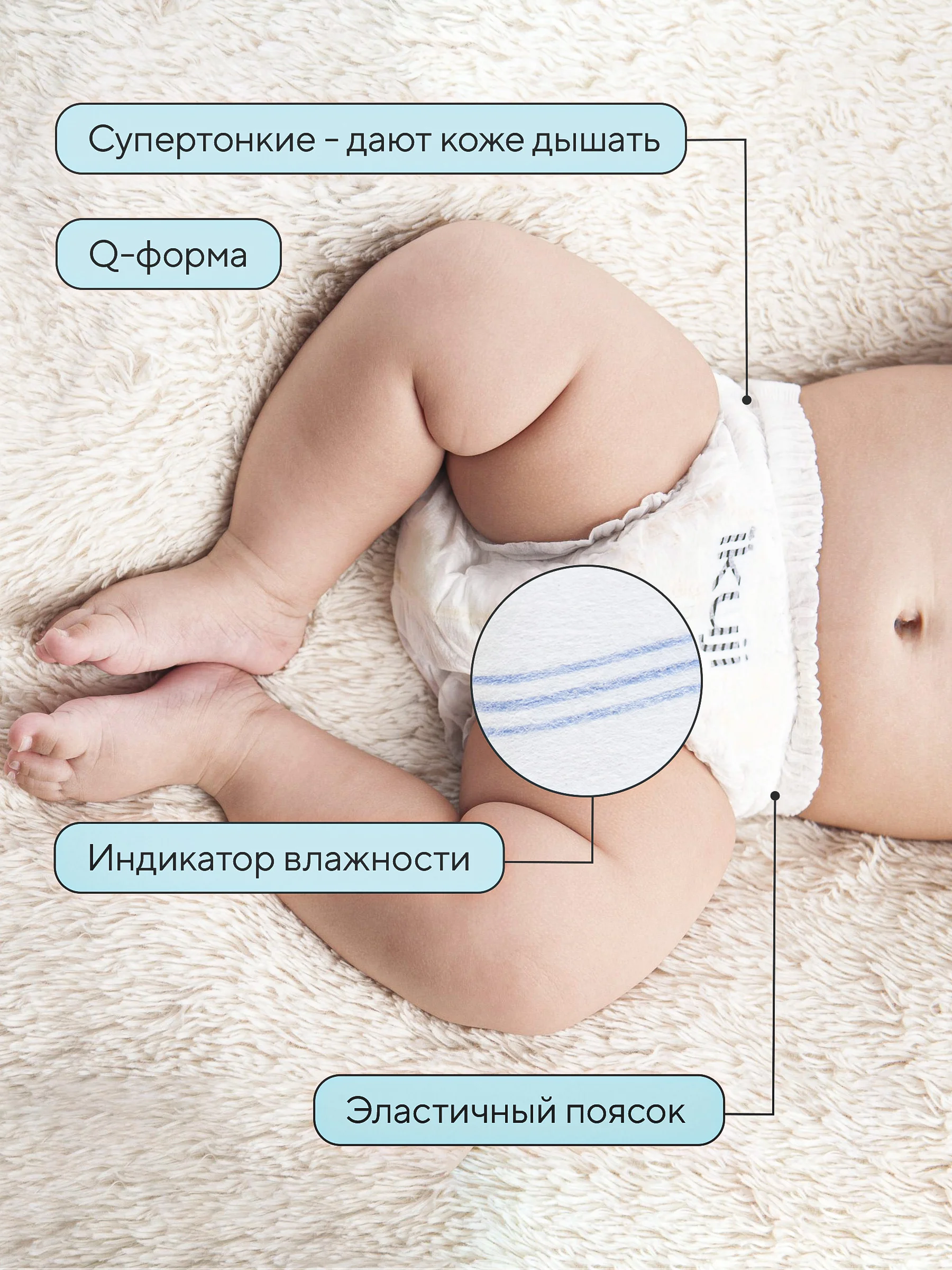 IKUJI Подгузники-трусики для детей
