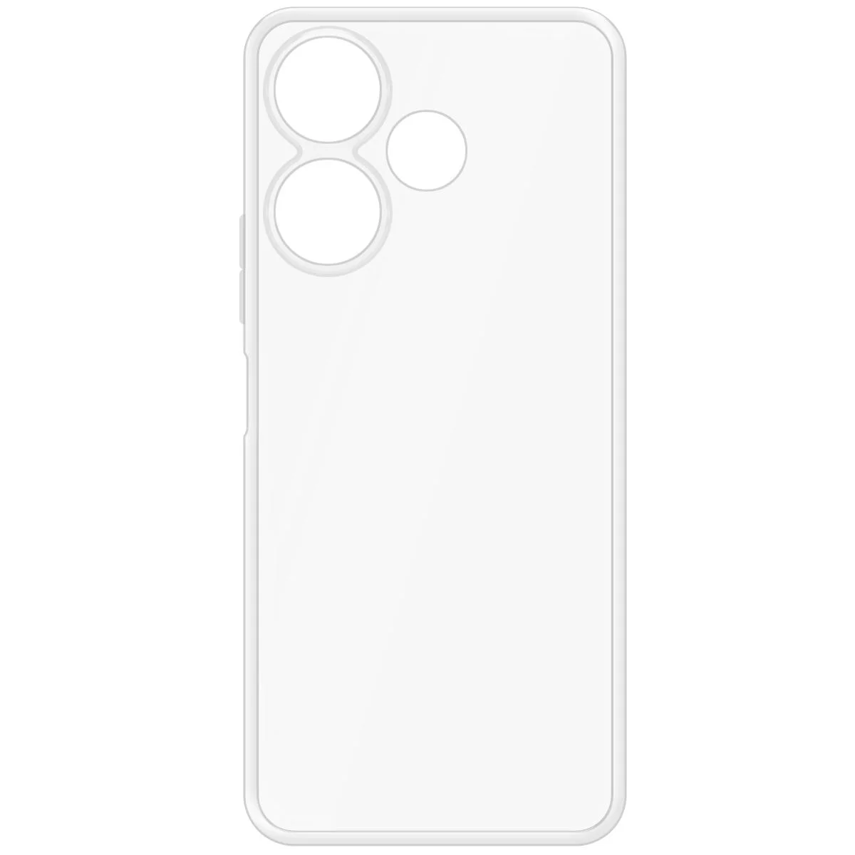 Чехол-накладка Krutoff Clear Case для Xiaomi Redmi 13/Poco M6 4G