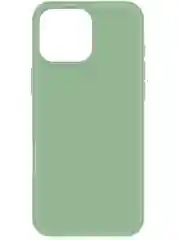Чехол-накладка Krutoff Silicone Case для iPhone 16 Pro Max зеленый