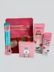 Розовый подарочный уходовый набор для девушки, женщины Beauty box