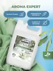 Бирюзовый кондиционер-концентрат для белья washio aroma Expert, 5 л