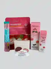 Бежевый меланж подарочный уходовый набор для девушки, женщины Beauty box
