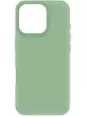 Чехол-накладка Krutoff Silicone Case для iPhone 16 Pro зеленый