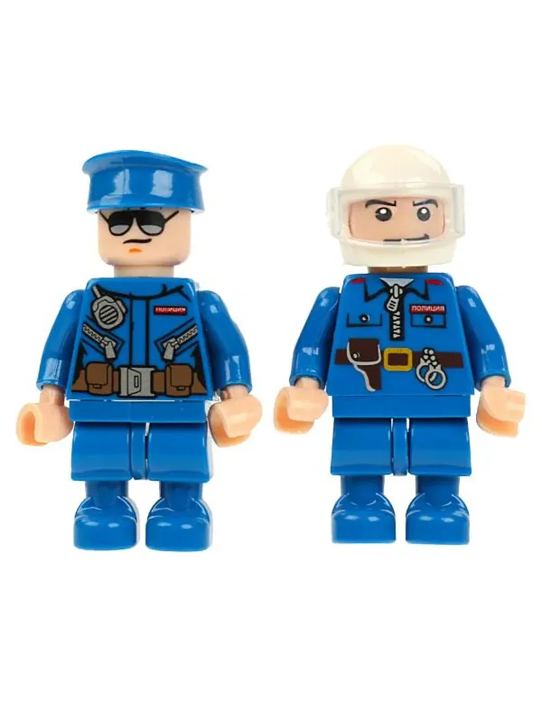 Фигурки для конструктора Город мастеров Полиция, 4 фигурки