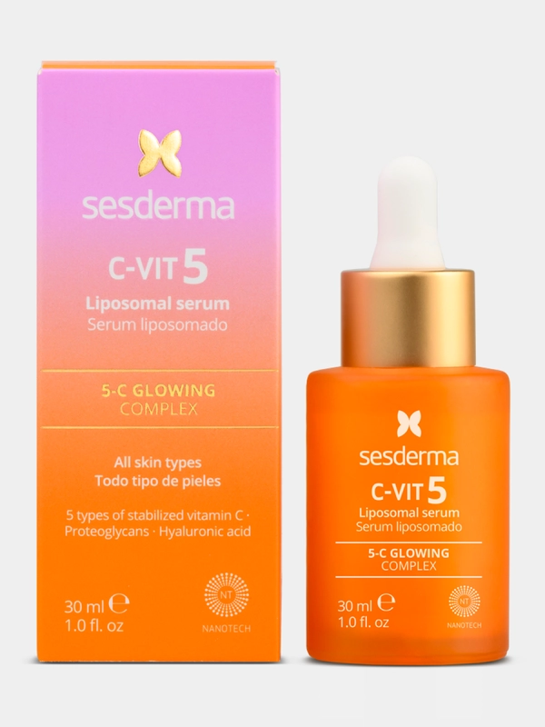 Sesderma C-VIT 5 Сыворотка липосомальная с комплексом витамина С (5 форм), 30 мл