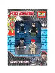 Фигурки для конструктора Город мастеров Росгвардия, 4 фигурки