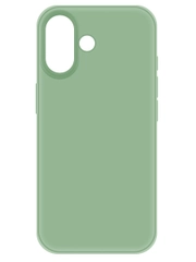 Чехол-накладка Krutoff Silicone Case для iPhone 16 зеленый
