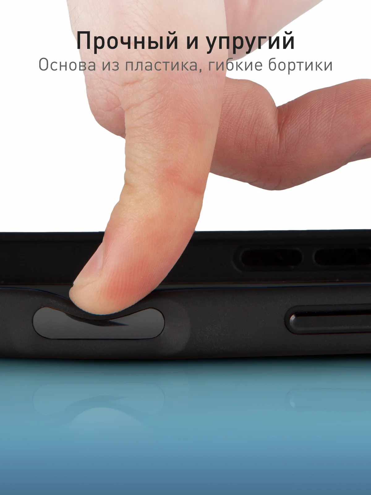Угольный чехол MagSafe для iPhone 16 Pro Max с подставкой ROSCO, пластиковый с силиконом и магнитом