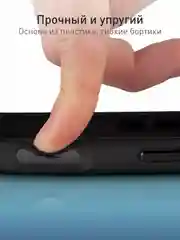 Угольный чехол MagSafe для iPhone 16 Pro Max с подставкой ROSCO, пластиковый с силиконом и магнитом