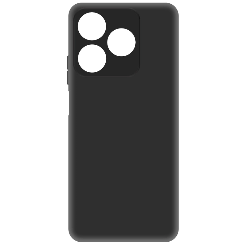 Чехол-накладка Krutoff Soft Case для Realme C61/C63 черный