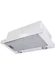 Телескопическая вытяжка MEFERI SLIDEBOX60WH GLASS ULTRA, 60 см, белый
