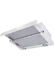 Телескопическая вытяжка MEFERI SLIDEBOX60WH GLASS ULTRA, 60 см, белый