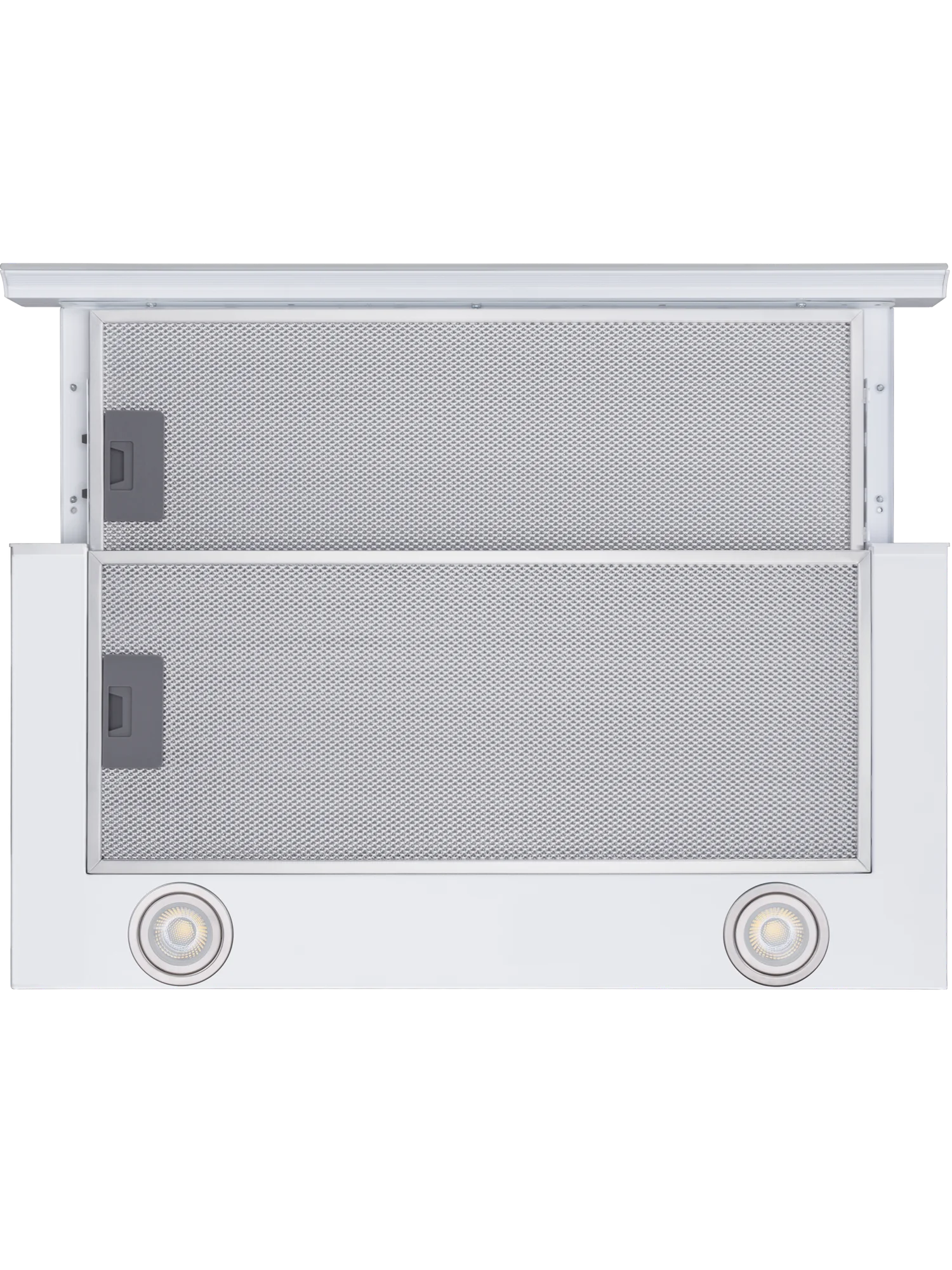 Телескопическая вытяжка MEFERI SLIDEBOX60WH GLASS ULTRA, 60 см, белый