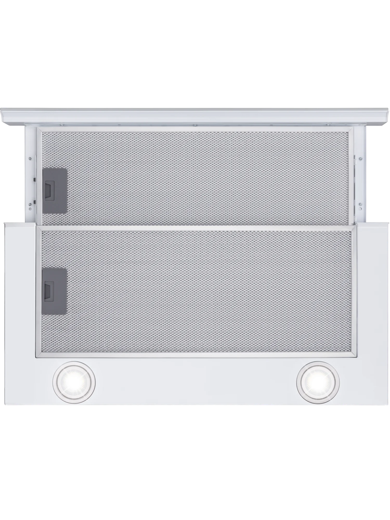 Телескопическая вытяжка MEFERI SLIDEBOX60WH GLASS ULTRA, 60 см, белый