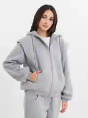 Серый женский костюм тёплый с начёсом, зимний костюм, 6 цветов, костюм теплый флисовый