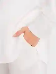 Белый костюм женский летний в пижамном стиле