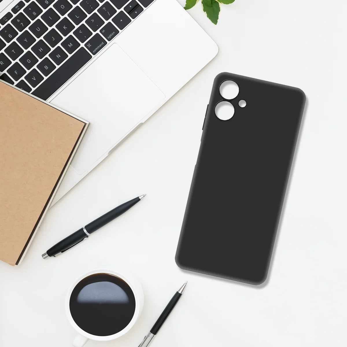 Чехол-накладка Krutoff Soft Case для Samsung Galaxy A06 (A065) черный