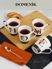 Белый набор кружек DOMENIK