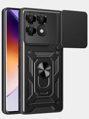 Чехол противоударный kick с защитой камеры для Xiaomi Poco F6 Pro