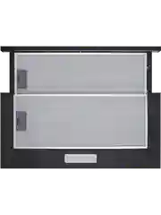 Телескопическая вытяжка MEFERI SLIDEBOX60BK LIGHT, 60 см, черный, 650m3/h