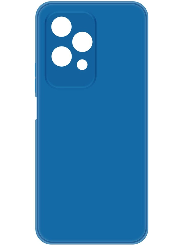 Чехол-накладка Krutoff Silicone Case для Honor 200 Lite синий