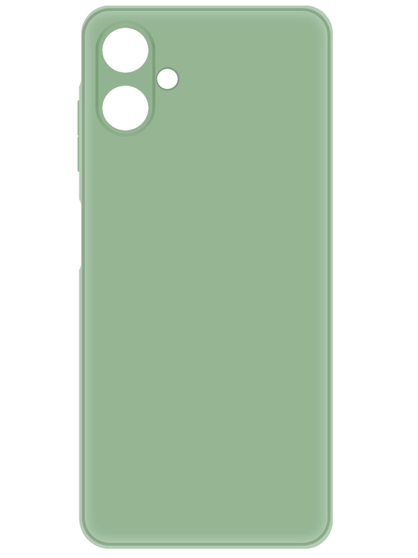 Чехол-накладка Krutoff Silicone Case для Samsung Galaxy A06 (A065) зелёный
