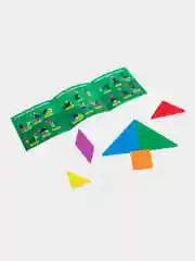 Пазл для малышей Танграм Brauberg Kids, 665261, деревянный Монтессори, сортер головоломка