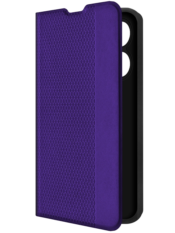 Чехол-книжка Krutoff Neo Book для Xiaomi Redmi 13/Poco M6 4G фиолетовый