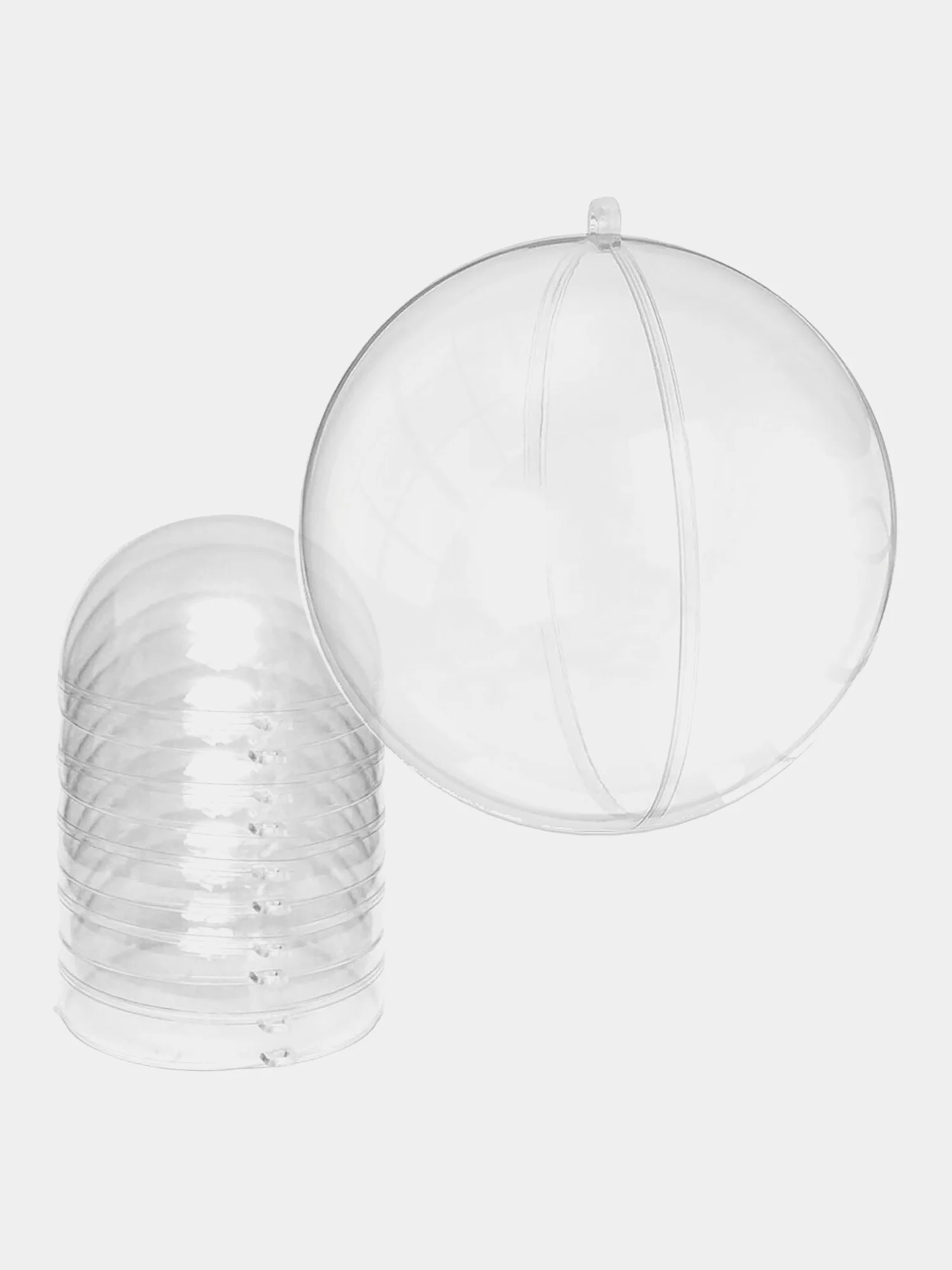 Пластиковые шарики Brauberg Hobby, 665390, шары заготовки для елочных игрушек, 5 шт, 7 см