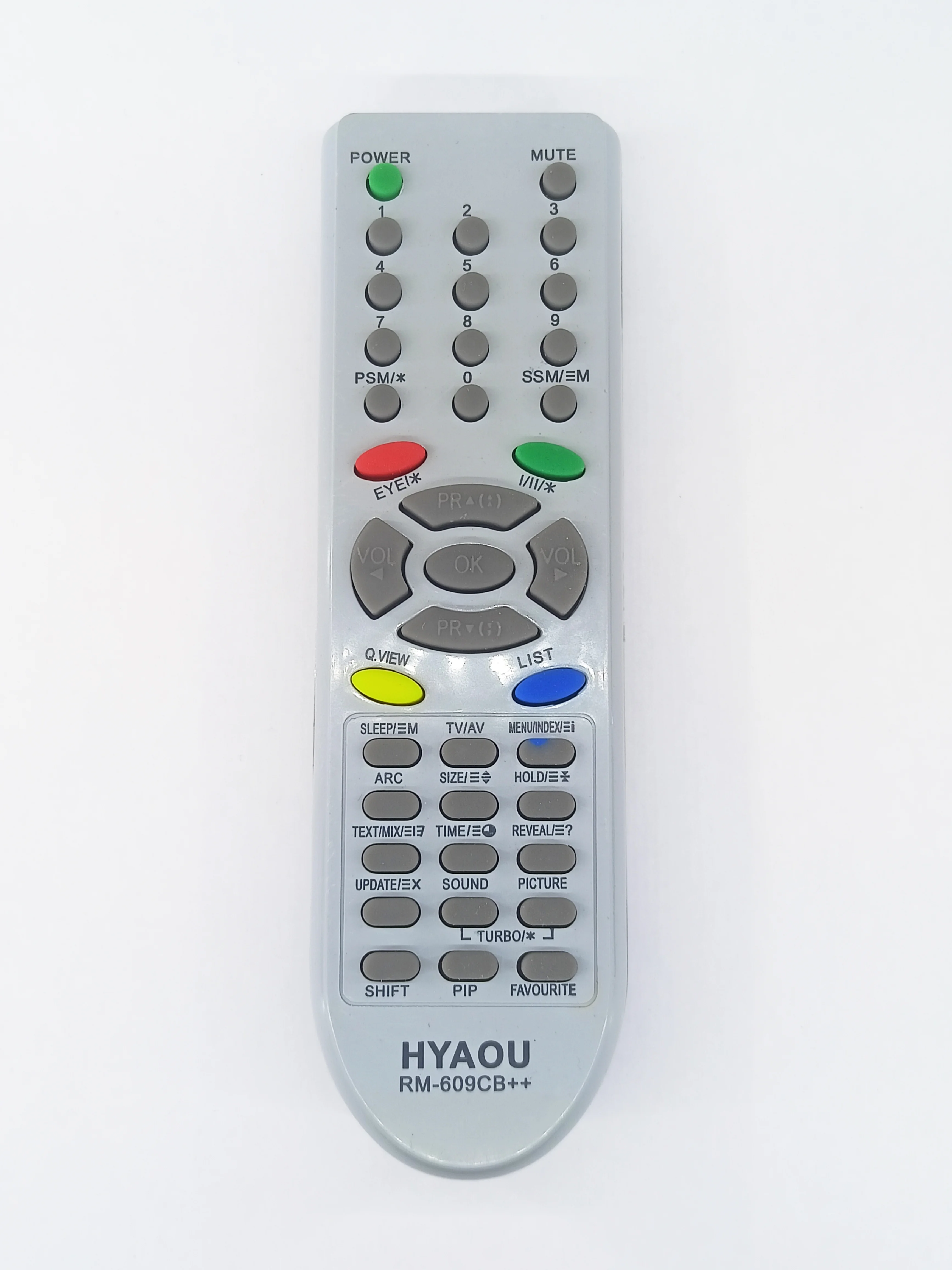 Серый универсальный пульт Huayu для LG RM-609CB+