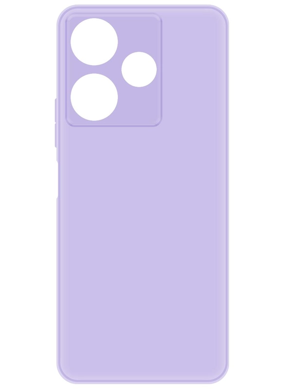Чехол-накладка Krutoff Silicone Case для Xiaomi Redmi 13/Poco M6 4G лаванда